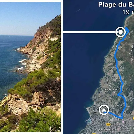 Apartman Superb One Bedroom With Ac And Garden Close To - Dodo Et Tartine Carqueiranne